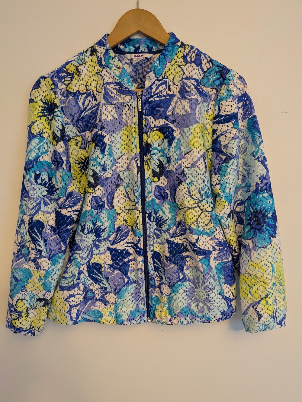 Alia Floral Quilted Bomber Workout Jacket